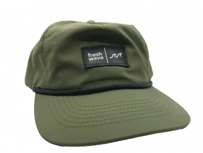 Wave Logo Patch Cap: 