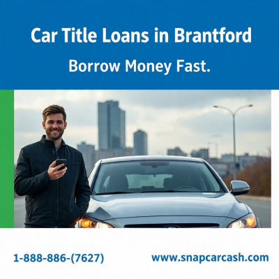 Hassle-free online car title loans in Brantford, Ontario: 