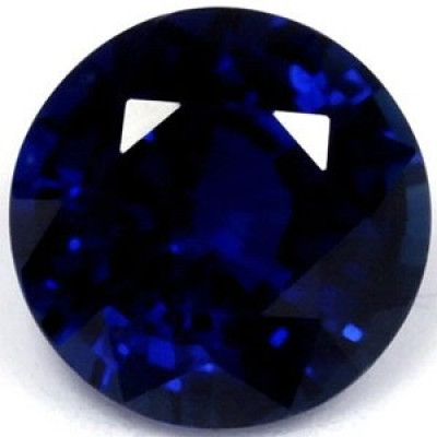 GIA Certified 1.41 cts Sapphire Round AAA Quality Best Sapphire Cost Deals: 