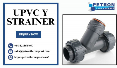 Export Grade UPVC Y Strainers for Global Industries: 