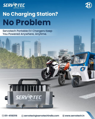 Servotech Portable EV Charger: 