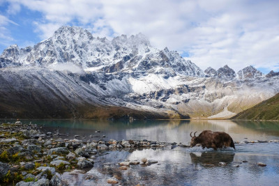 Where Turquoise Lakes Meet Giant Peaks: Gokyo Valley Trek: 