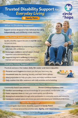 Trusted Disability Support for Everyday Living in Sandy Point: 