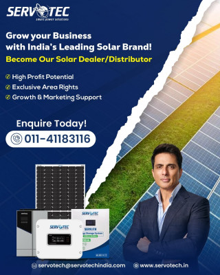 Servotech Solar Dealership/Distributorship Programme: 