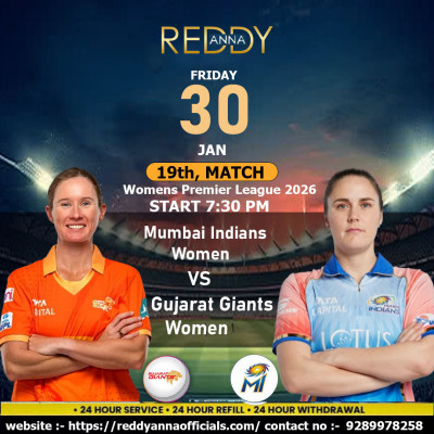 Reddy Anna ID – WPL 2026 Live Match Commentary: 