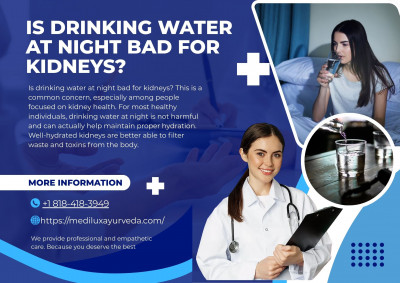 Is Drinking Water At Night Bad For Kidneys?: 