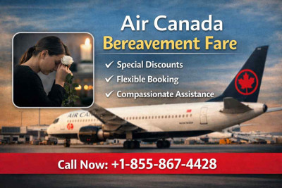 Air Canada Bereavement Fare: 