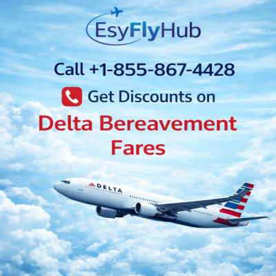 Call +1-855-867-4428 Get Discounts on Delta Bereavement Fares: 