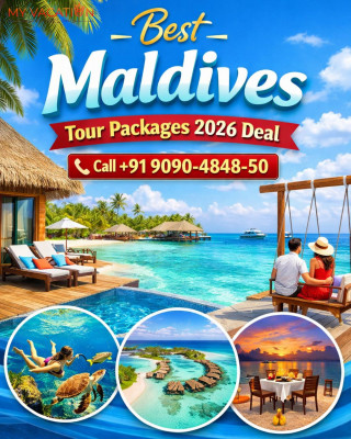 Best Maldives Tour Packages 2026 Deal Call +91 9090-4848-50: 