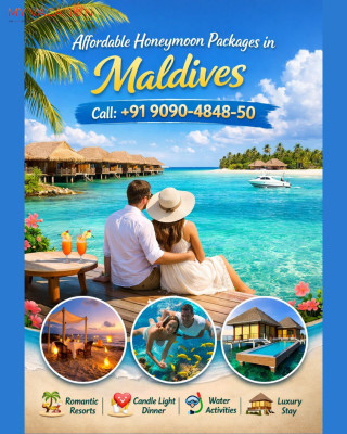 Affordable Honeymoon Packages in Maldives Call +91 9090-4848-50: 