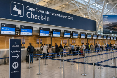Cape Town International Airport (CPT) Check-In +1-833-641-1988: 