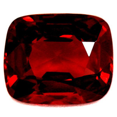 Premium Cushion-Cut Red Spinel for Sale: 