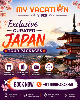 Exclusive Curated Japan Tour Packages Book +91 9090-4848-50: 