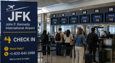 John F. Kennedy International Airport (JFK) Check In +1-833-641-1988: 