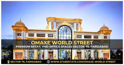 Explore Omaxe World Street Sector 79 Faridabad - Commercial Spaces: 