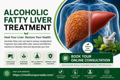 Alcoholic Fatty Liver Treatment | Natural Ayurvedic Liver Care – MediLux Ayurveda USA: 