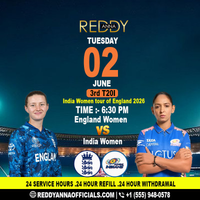 Cricket Betting ID India – England Women vs India Women 3rd T20I Live Action: 
