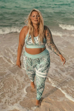 Colour outfit, you must try ashley rose hartley plus size clothing, beach vacation, fashion beach outfits, summer clothing: Beach outfit,  Plus size outfit  