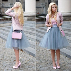 Pair with tulle skirt blue tulle skirt, magil tulle skirt, tulle midi skirt: 