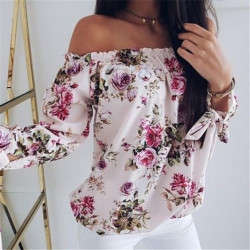 Colour outfit with top, shirt, pink flowy blouse, t-shirt, dress shirt, casual outfits, summer floral tops: 