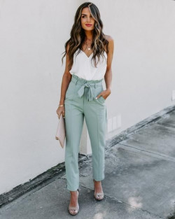 Colour outfit ideas brunch outfits, street fashion, summer brunch, smart spring work wear: Work Outfit  