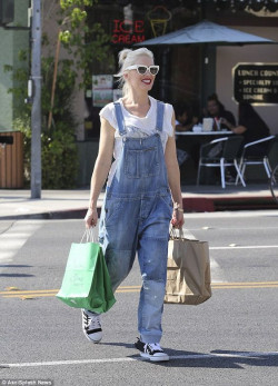 90's gwen stefani overalls luggage and bags, street fashion, vintage summer fashion, denim dungaree dress: DENIM OVERALL  