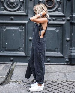 Style outfit bralette under jumpsuit, culotte jumpsuit, swag dungaree outfits, stylish fancy dangri dress: 