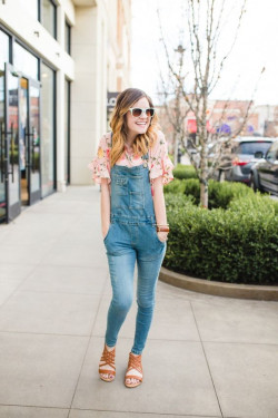 Outfit instagram cute overalls outfit, street fashion, t shirt, stylish fashion, denim dungaree dress: DENIM OVERALL  