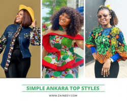 Colour ideas with gown, crop top, trousers, blouse, ankara dress styles, ankara peplum tops: Ankara Outfits,  Ankara Inspirations  