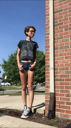Dresses ideas with shorts, t-shirt | Femboy Fashion Tips Makeup: 