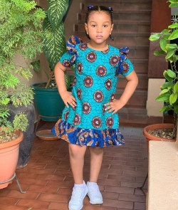 Dresses ideas kids ankara styles african wax prints: 