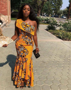 Outfit style stunning african wear african wax prints, one-piece garment: 