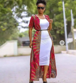 Outfit inspiration ankara kimono styles african wax prints: 