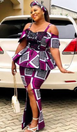 Look inspiration latest ankara styles 2022 african wax prints: 