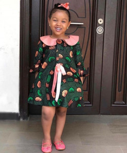 Ankara styles dresses little girl outfit: 