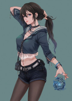 Outfit ideas hot anime girls: Anime Girl  