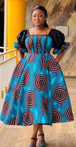 Beautiful clothing ideas african women plus size designs african wax prints, one-piece garment: 