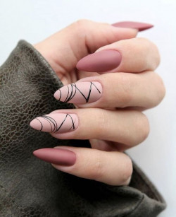 Nail Designs With Rhinestones And Lines: Pretty Nails  