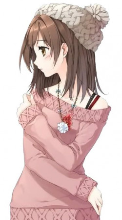 Outfit inspo anime girl sad, facial expression: Cute Anime  
