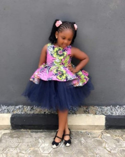 Ankara party wears for baby girls: 