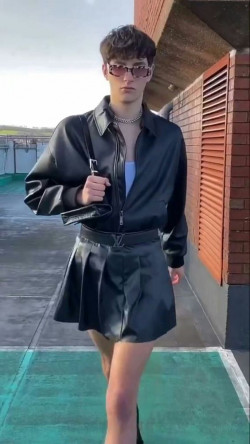Clothing ideas boys in skirts 2022, street fashion | Femboy Outfit With Skirt: 