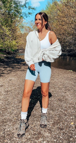 Outfit inspo with shorts: 