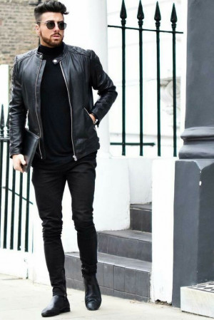Classy outfit black outfit men, men's clothing: 