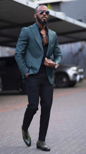 Short men formal outfit, men's style: 
