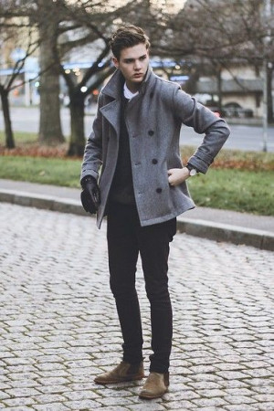 Winter classy outfits men, winter clothing: 