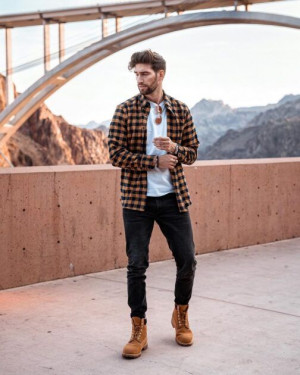 Mens timberland boots outfit, timberland joggers: 
