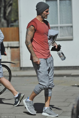 David beckham workout style, david beckham: 