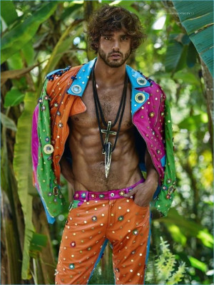 Marlon teixeira risbel magazine, fashion magazine: 