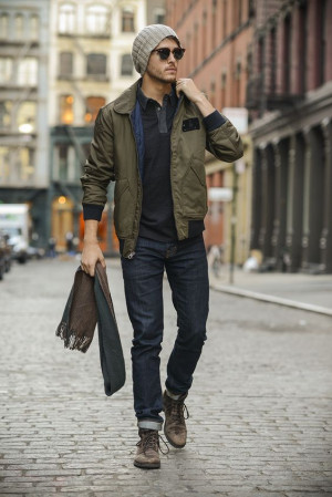 Outfit Stylevore mens fall outfits  winter clothing, t-shirt: 