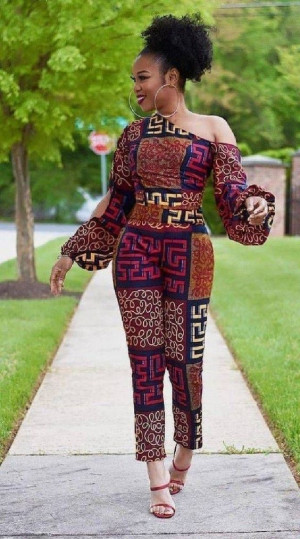 Latest ankara jumpsuit styles african wax prints: 